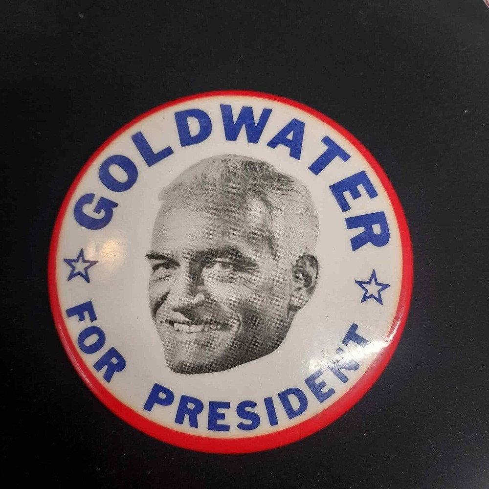 Barry Goldwater 1964 Pin US Presidential Candidate Collectibles